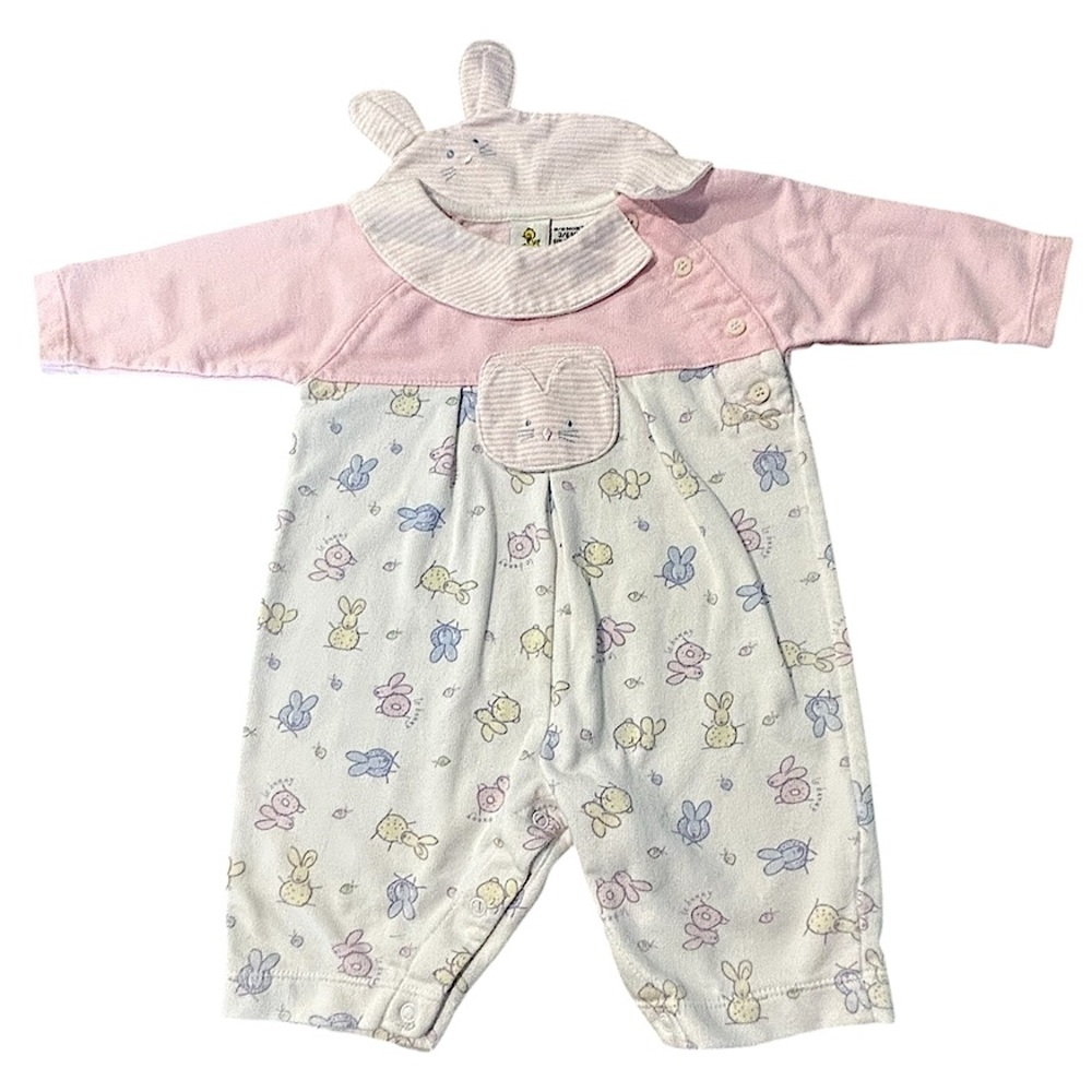 VINTAGE Easter Bunny 🐰 Rabbit Romper Jumpsuit Onesie